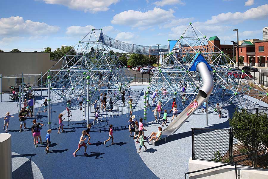 Greensboro Children's Museum Outdoor Plaza